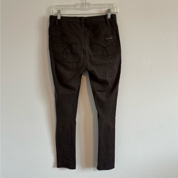 Calvin‎ Klein Women’s Brown Pants Size 4 - Picture 5 of 11